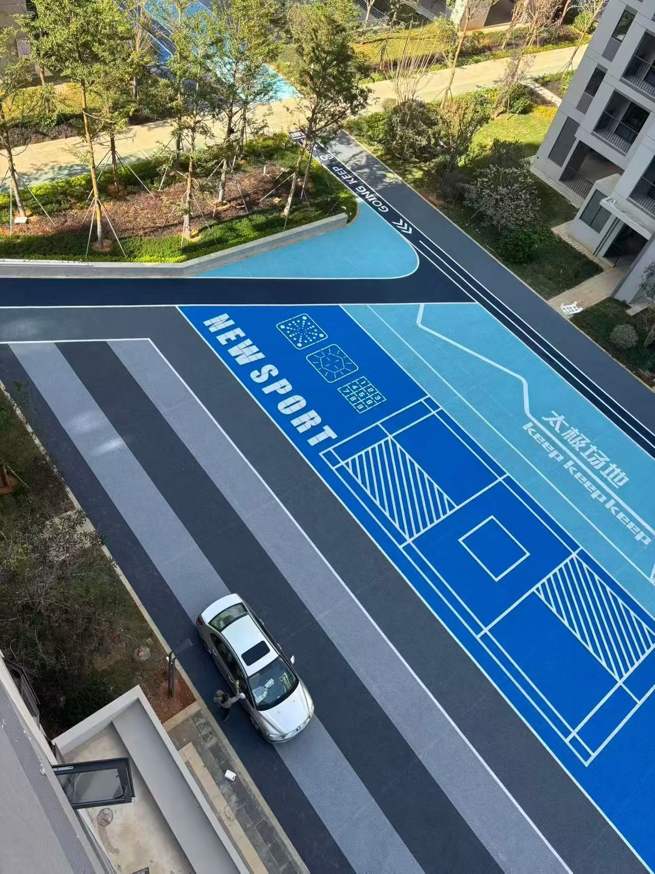 环氧地坪漆车间地面施工